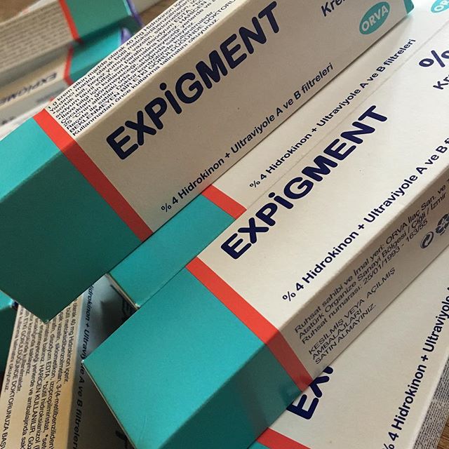 Expigment Krem Ciltteki Leke Sorununu Çözüyor! Cilt Bakımım Cilt